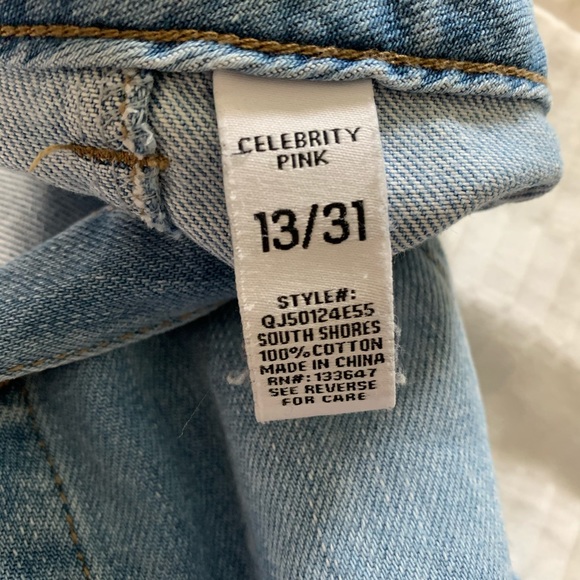 Light Wash Denim High Waisted Skirt - Picture 6 of 6